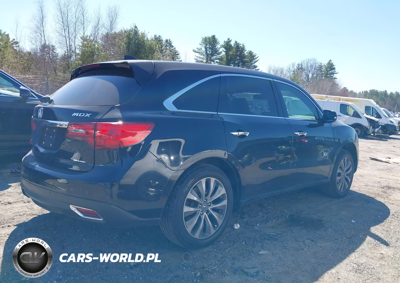 2015 Acura Mdx Technology Package VIN:5FRYD4H46FB001930 - 4