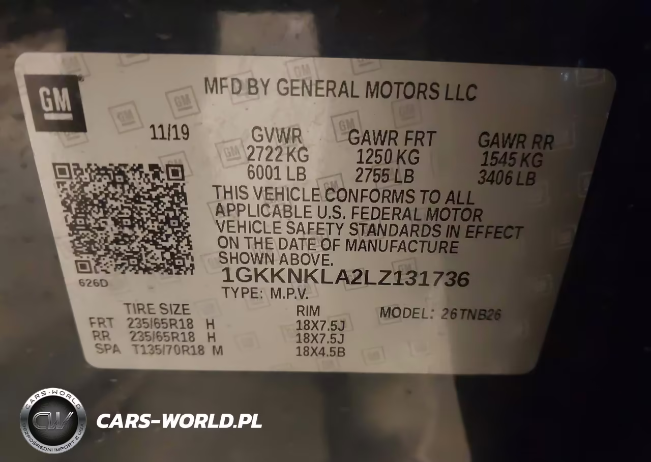 2020 GMC Acadia Fwd Sle VIN:1GKKNKLA2LZ131736 - 9