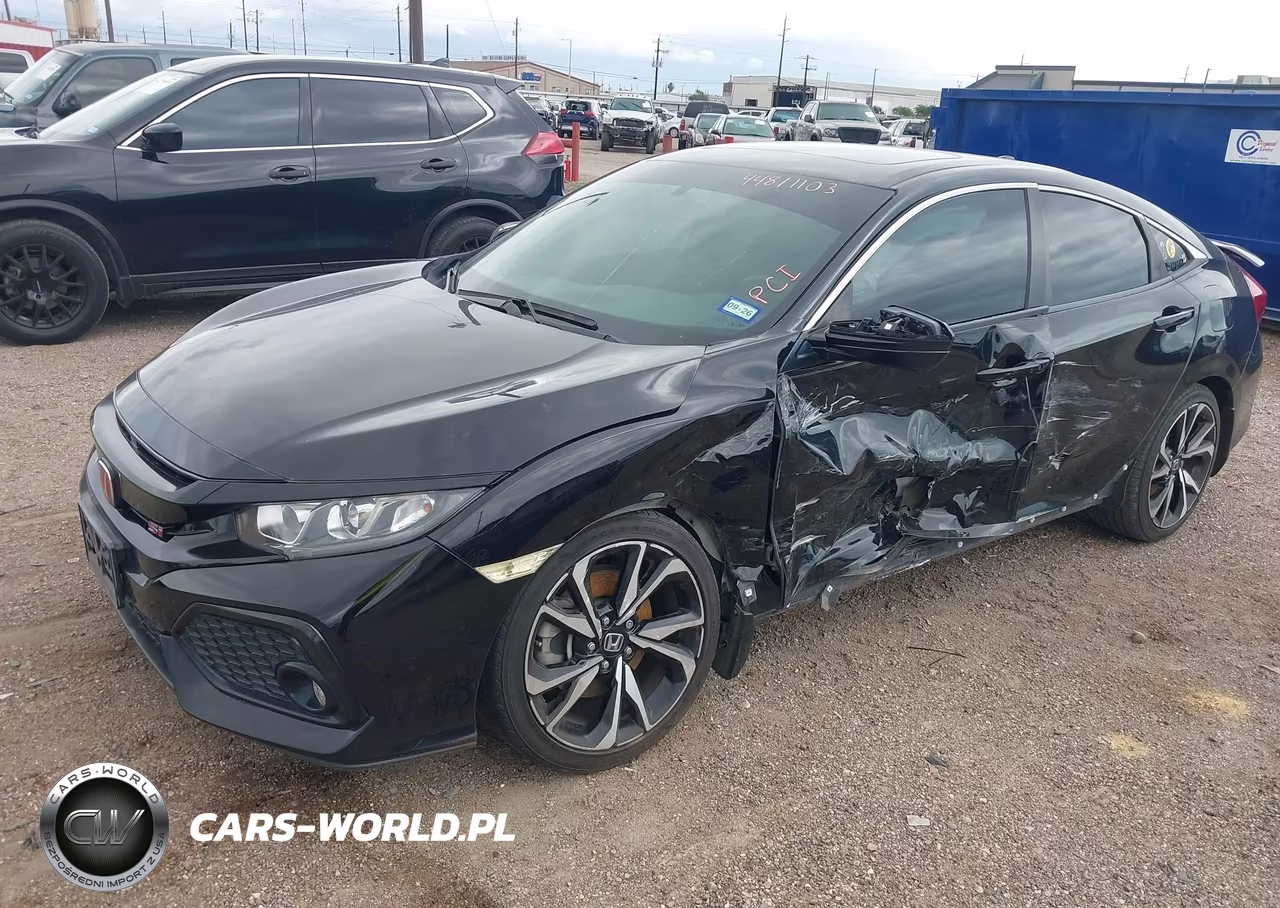 2019 Honda Civic Si VIN:2HGFC1E59KH706850 - 2
