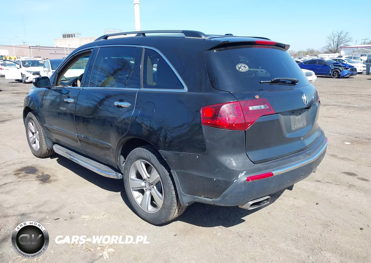 2013 Acura Mdx Technology Package VIN:2HNYD2H34DH524619 - 3