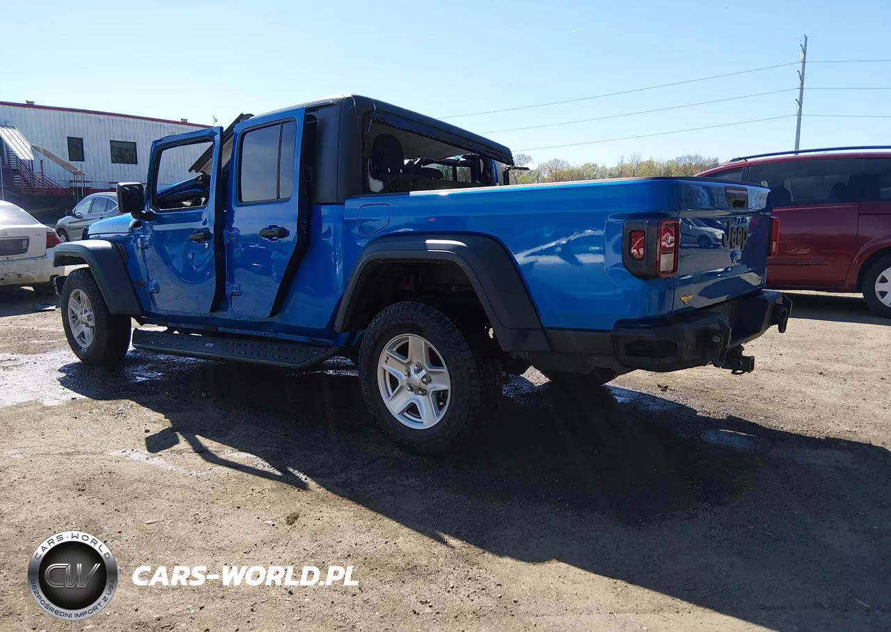 2020 Jeep Gladiator Sport S 4X4 VIN:1C6HJTAG0LL154831 - 3