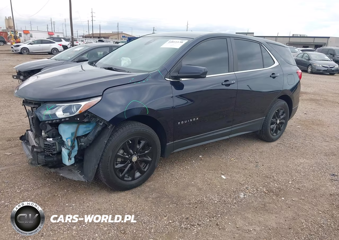 2021 CHEVROLET EQUINOX LT VIN:3GNAXTEV8MS110242 - 2