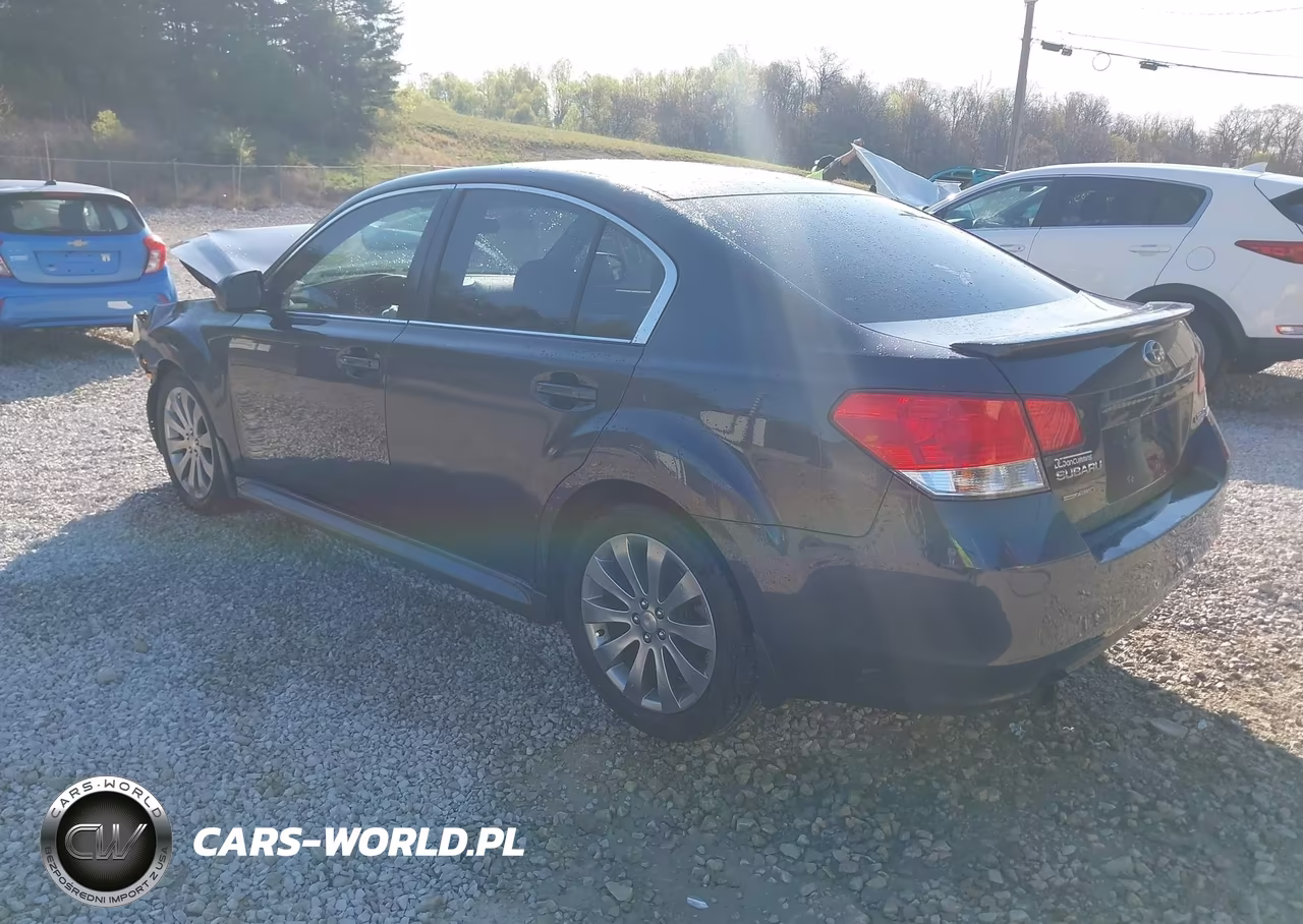 2011 Subaru Legacy 2.5I VIN:4S3BMAA65B1259165 - 3
