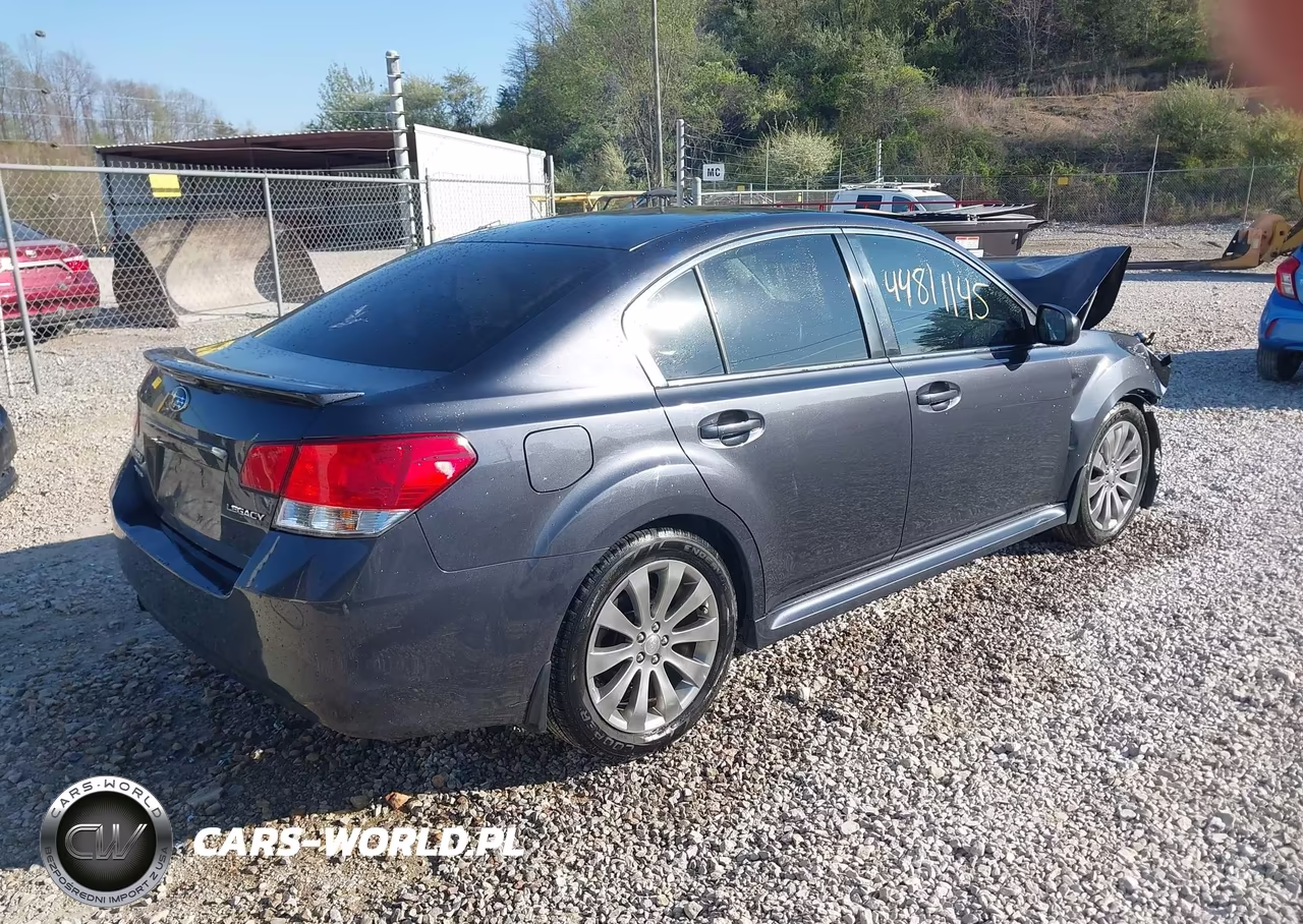 2011 Subaru Legacy 2.5I VIN:4S3BMAA65B1259165 - 4