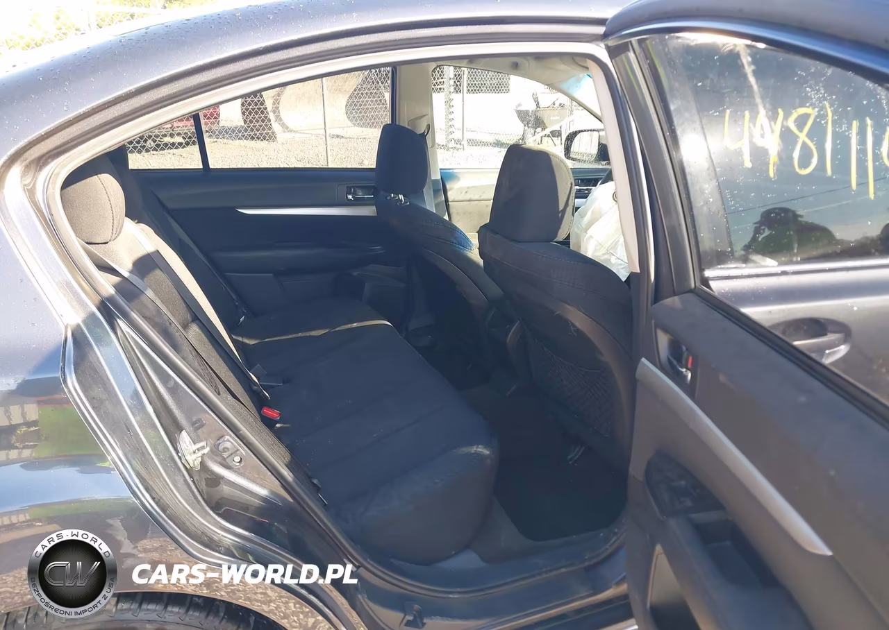 2011 Subaru Legacy 2.5I VIN:4S3BMAA65B1259165 - 8