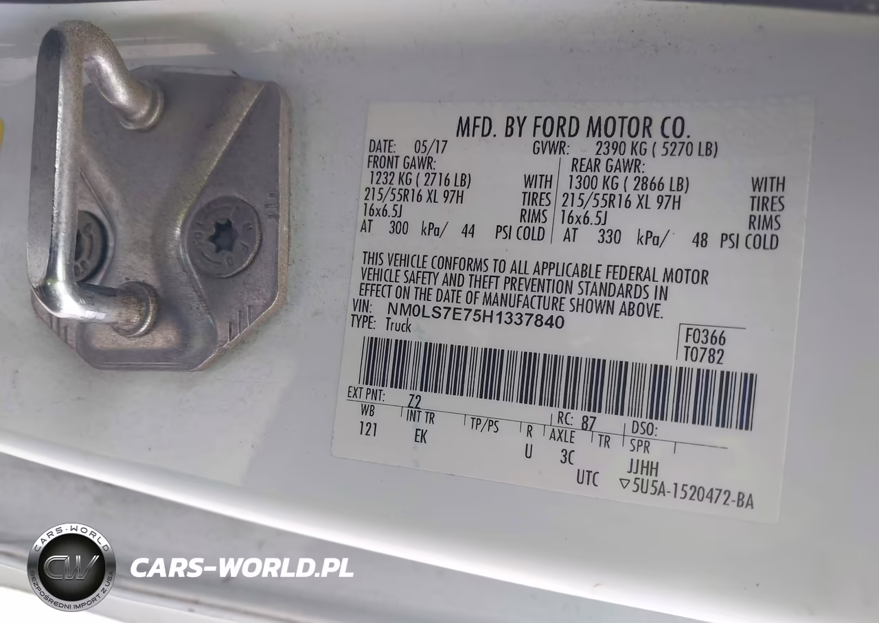2017 Ford Transit Connect Xl VIN:NM0LS7E75H1337840 - 9