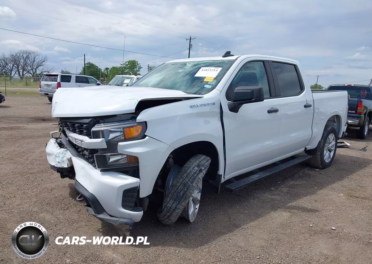 2021 Chevrolet Silverado 1500 2Wd Short Bed Custom VIN:1GCPWBEH5MZ150257 - 2