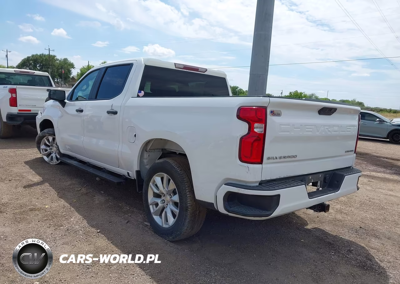2021 Chevrolet Silverado 1500 2Wd Short Bed Custom VIN:1GCPWBEH5MZ150257 - 3