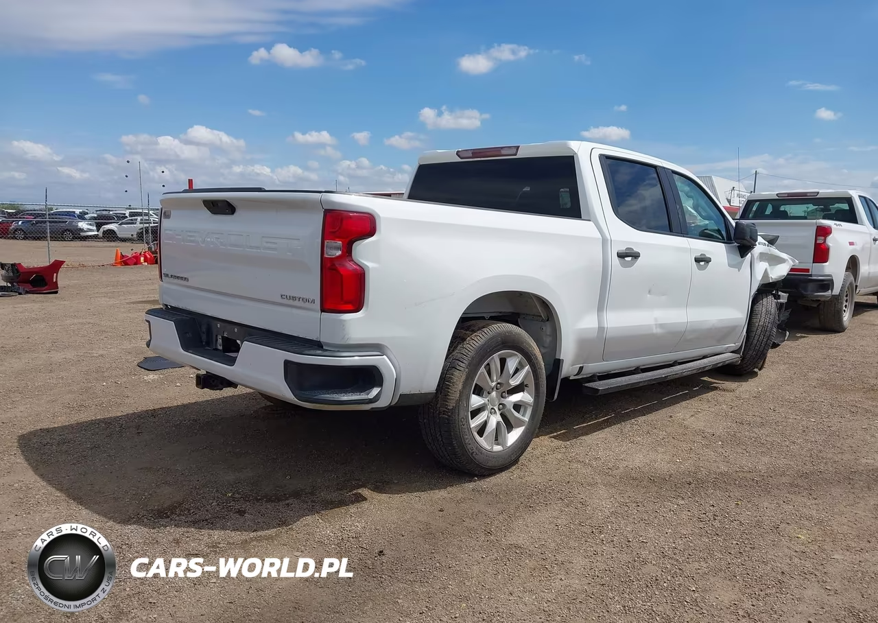 2021 Chevrolet Silverado 1500 2Wd Short Bed Custom VIN:1GCPWBEH5MZ150257 - 4