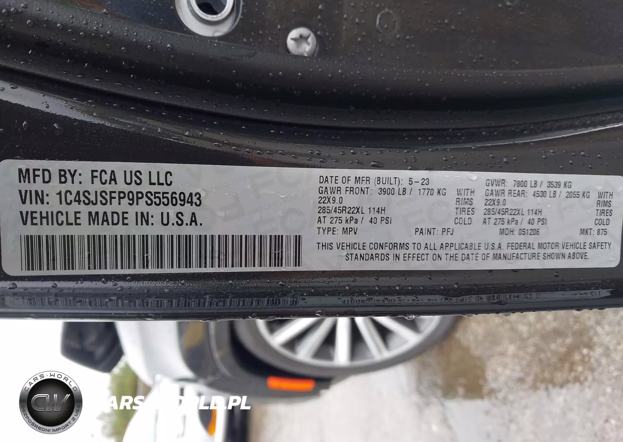 2023 Jeep Grand Wagoneer L Series Ii 4X4 VIN:1C4SJSFP9PS556943 - 9
