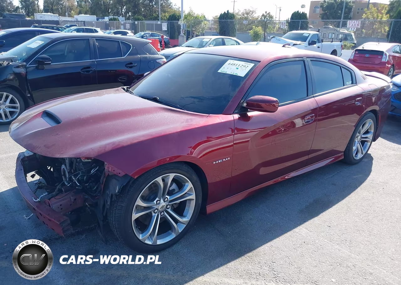 2021 Dodge Charger R-T Rwd VIN:2C3CDXCT1MH556520 - 2