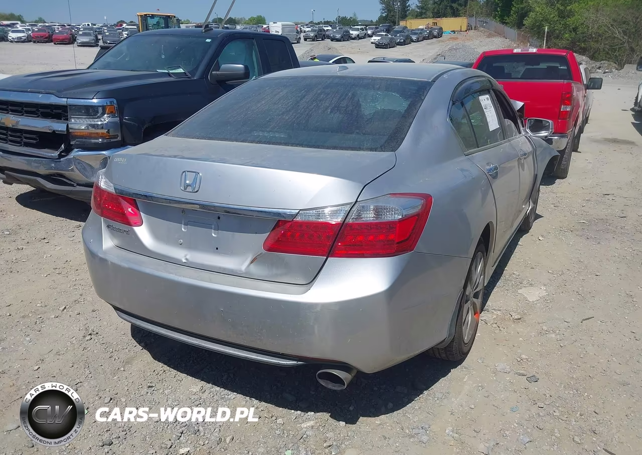 2013 Honda Accord Ex-L VIN:1HGCR2F8XDA204074 - 4