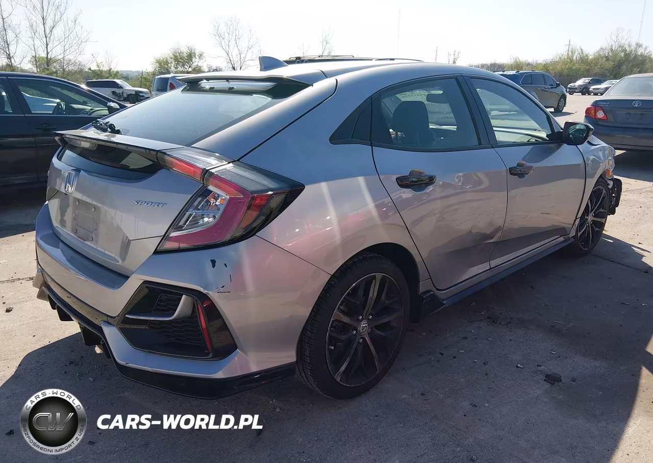 2021 Honda Civic Sport VIN:SHHFK7H4XMU220241 - 4