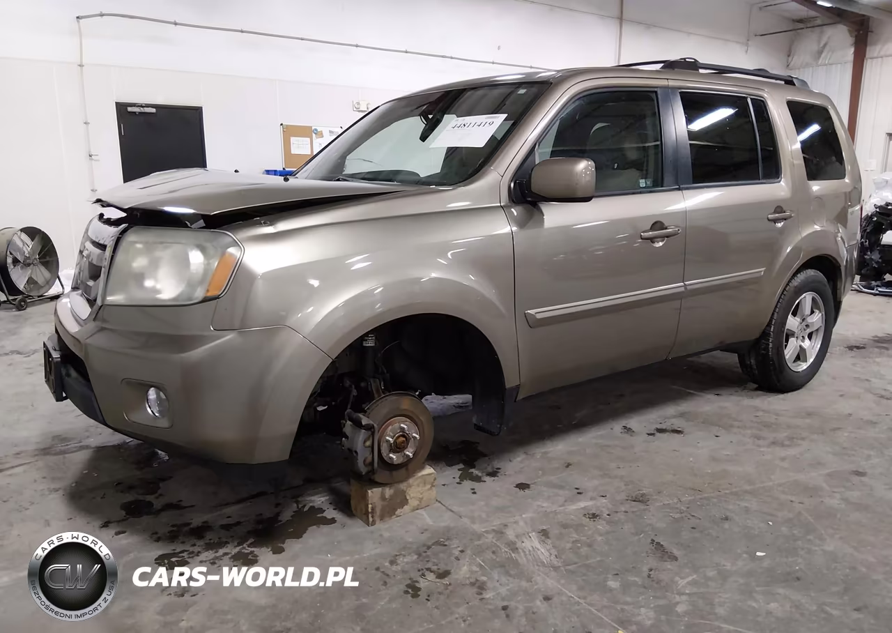 2011 Honda Pilot Ex-L VIN:5FNYF4H58BB059021 - 2