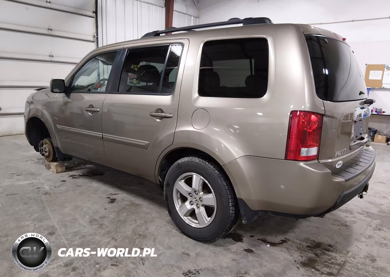 2011 Honda Pilot Ex-L VIN:5FNYF4H58BB059021 - 3