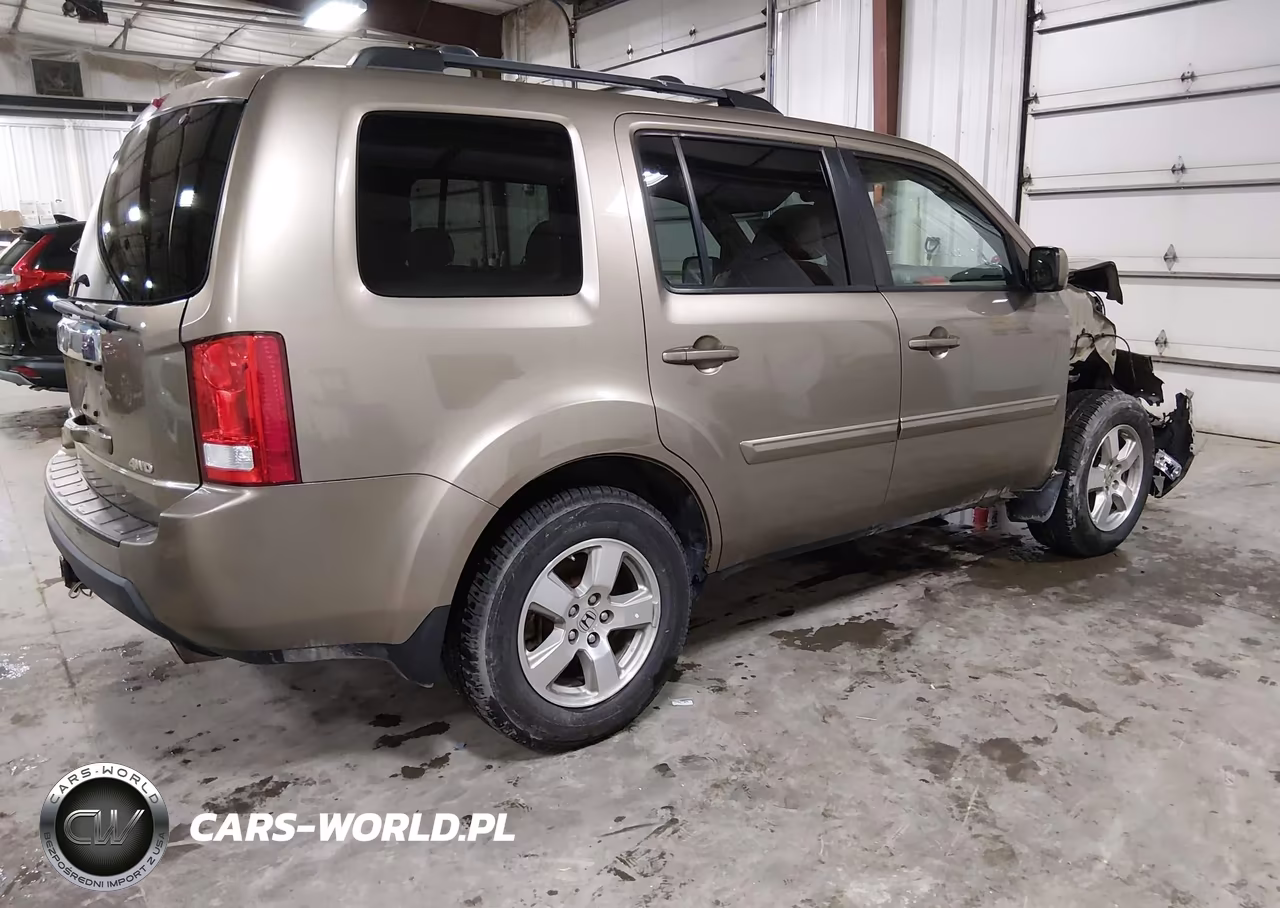 2011 Honda Pilot Ex-L VIN:5FNYF4H58BB059021 - 4