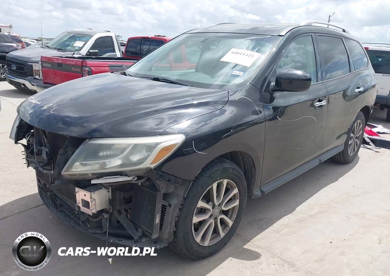 2015 Nissan Pathfinder Platinum-S-Sl-Sv VIN:5N1AR2MN7FC658512 - 2
