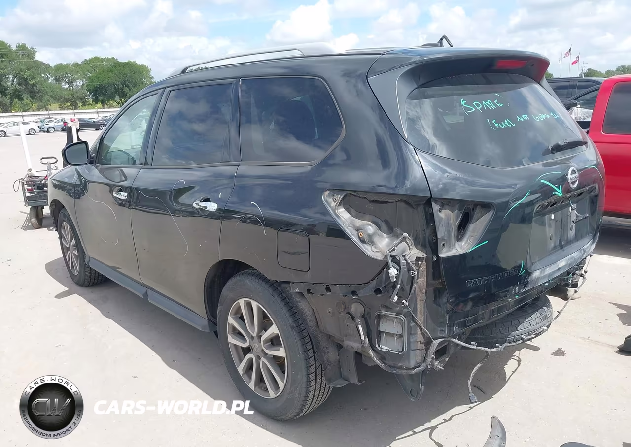 2015 Nissan Pathfinder Platinum-S-Sl-Sv VIN:5N1AR2MN7FC658512 - 3