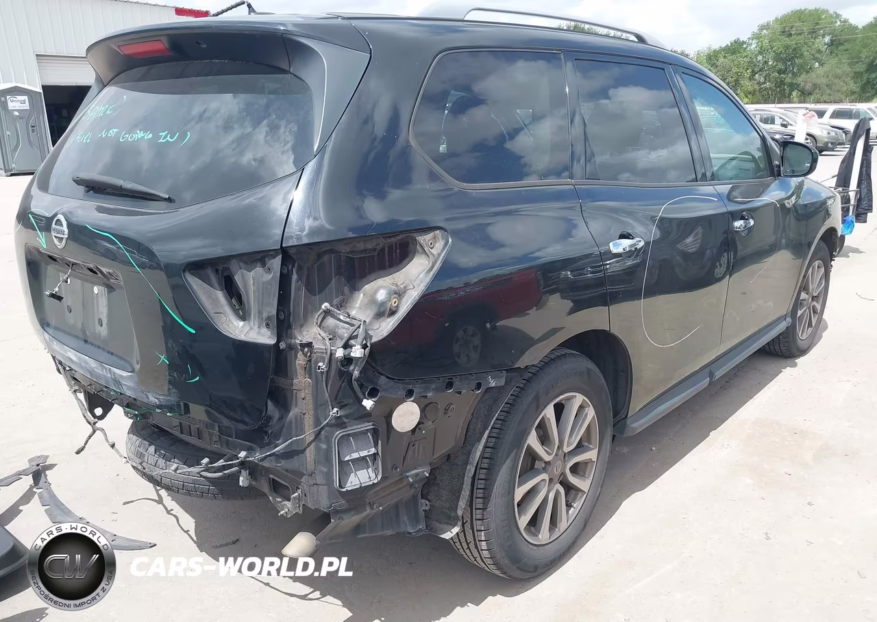 2015 Nissan Pathfinder Platinum-S-Sl-Sv VIN:5N1AR2MN7FC658512 - 4