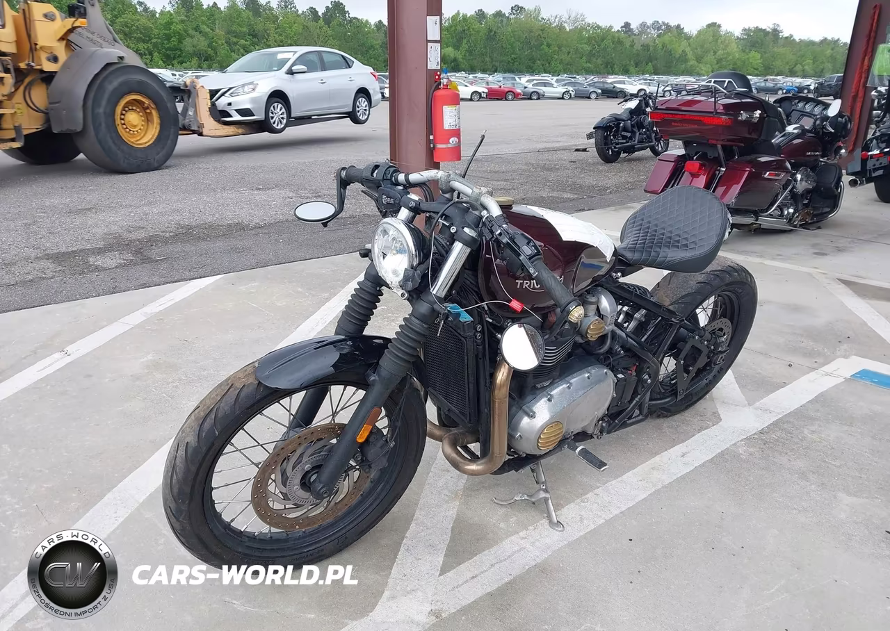 2017 Triumph Motorcycle Bonneville Bobber VIN:SMTD42HLXHT801675 - 2
