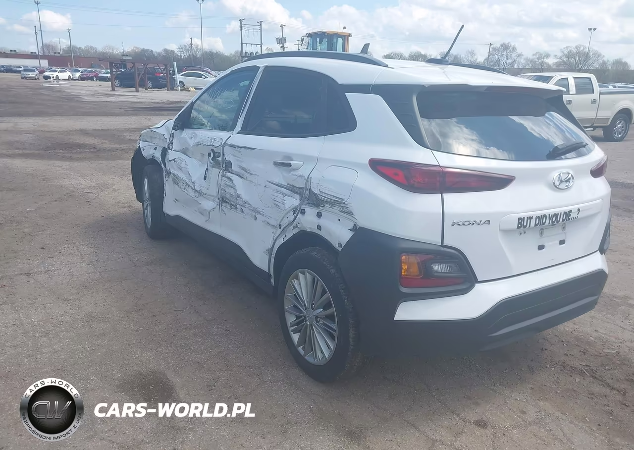 2021 Hyundai Kona Sel VIN:KM8K22AA9MU719277 - 3