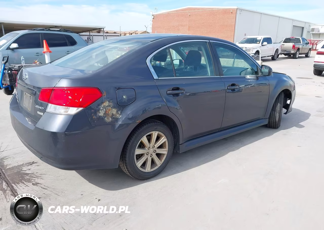 2012 Subaru Legacy 2.5I Premium VIN:4S3BMBB63C3034446 - 4