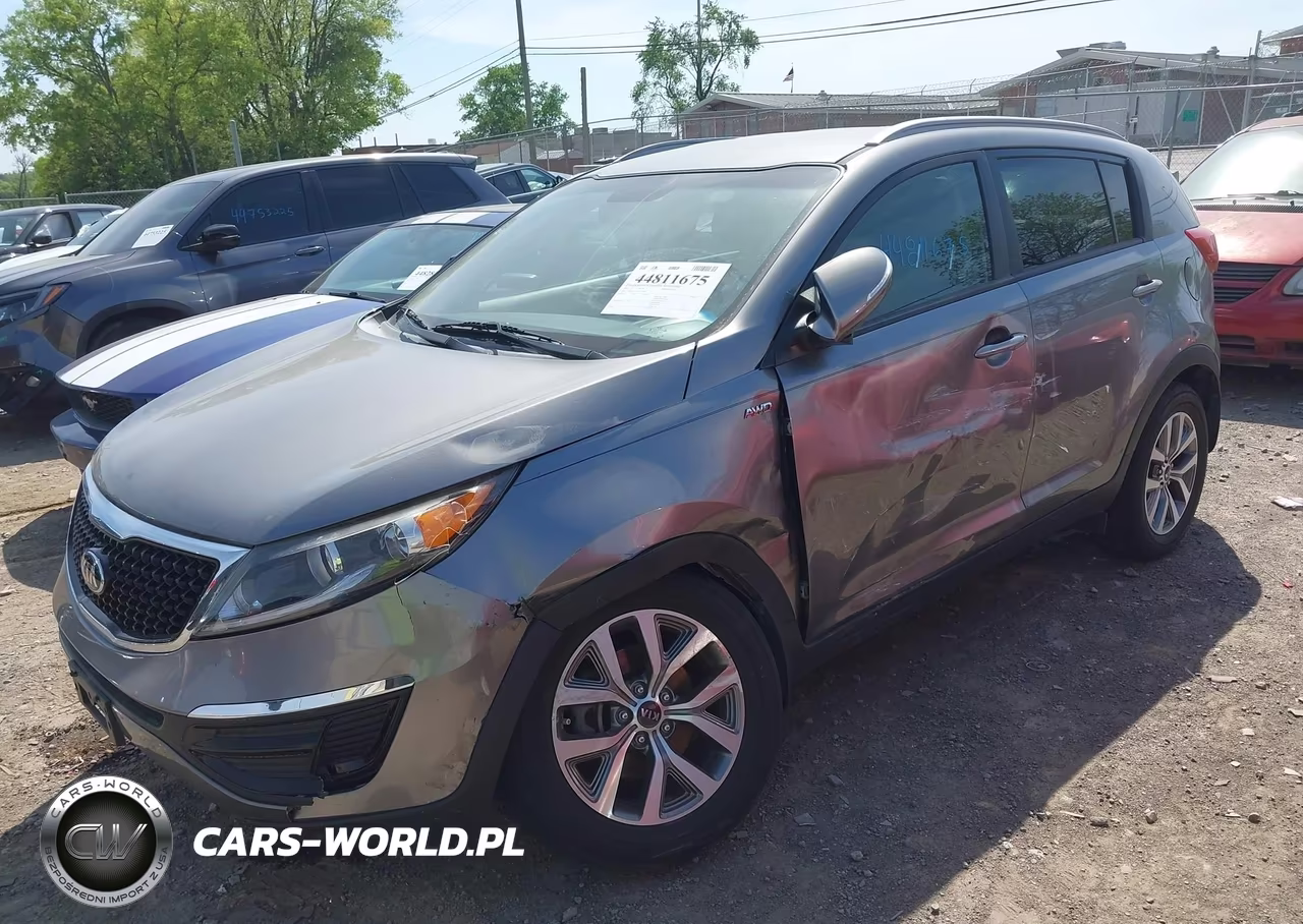 2015 Kia Sportage Lx VIN:KNDPBCAC8F7773687 - 2