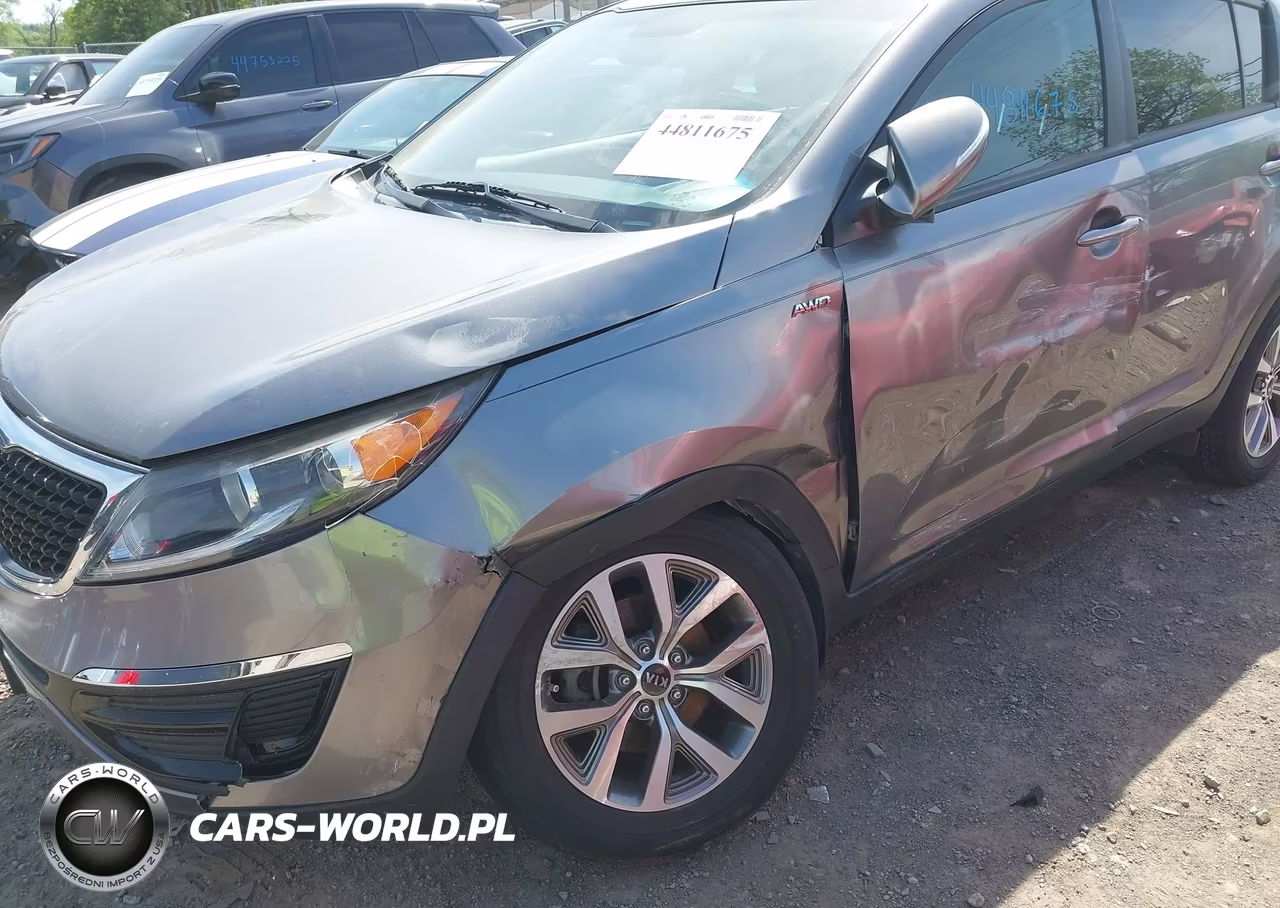 2015 Kia Sportage Lx VIN:KNDPBCAC8F7773687 - 6