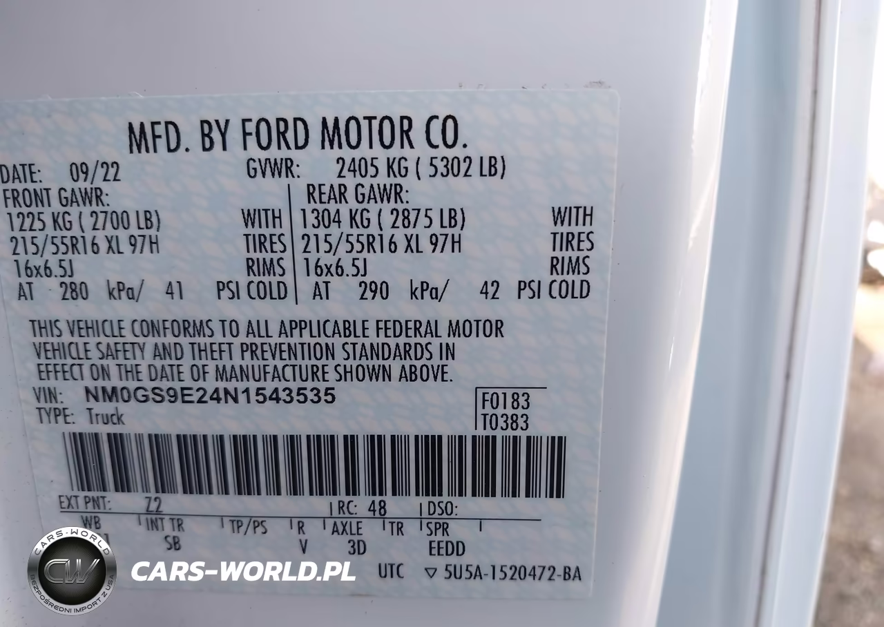 2022 Ford Transit Connect Xl Passenger VIN:NM0GS9E24N1543535 - 9