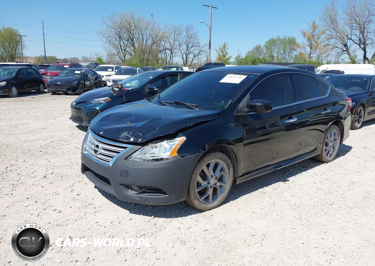 2014 Nissan Sentra Sr VIN:3N1AB7AP9EY307637 - 2