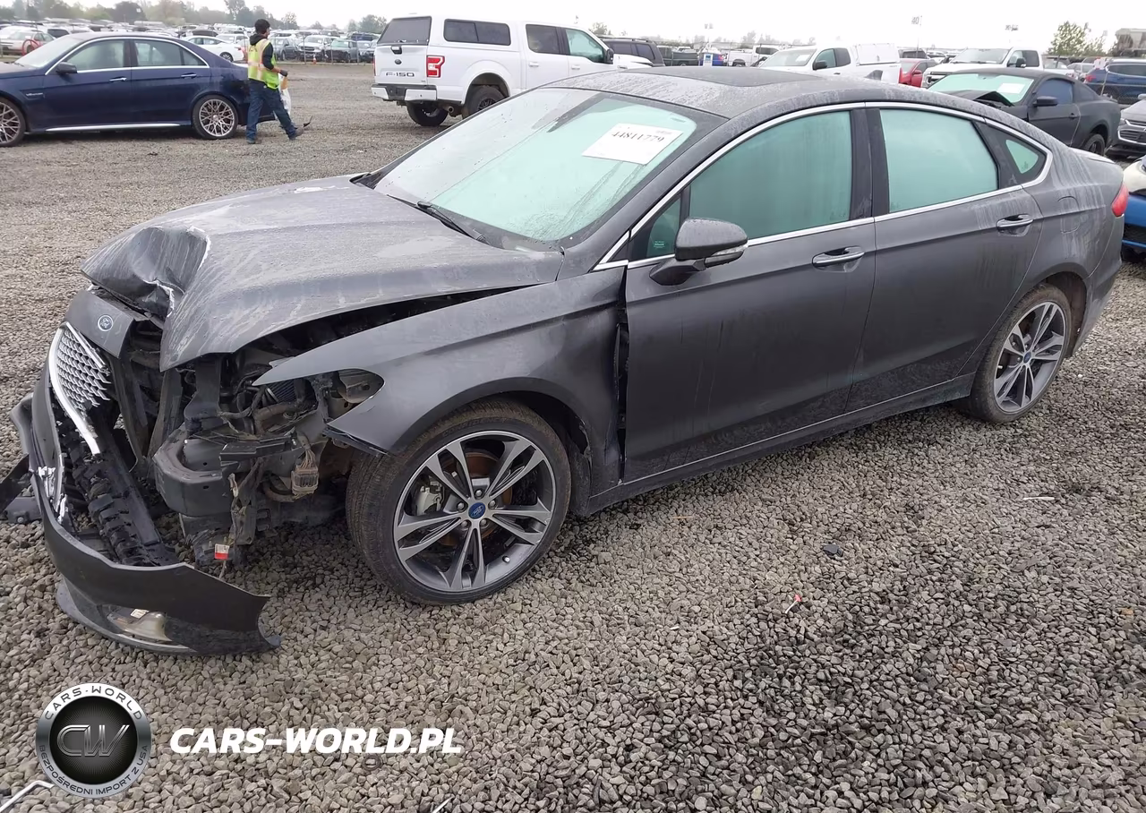 2020 Ford Fusion Titanium VIN:3FA6P0D94LR176350 - 2
