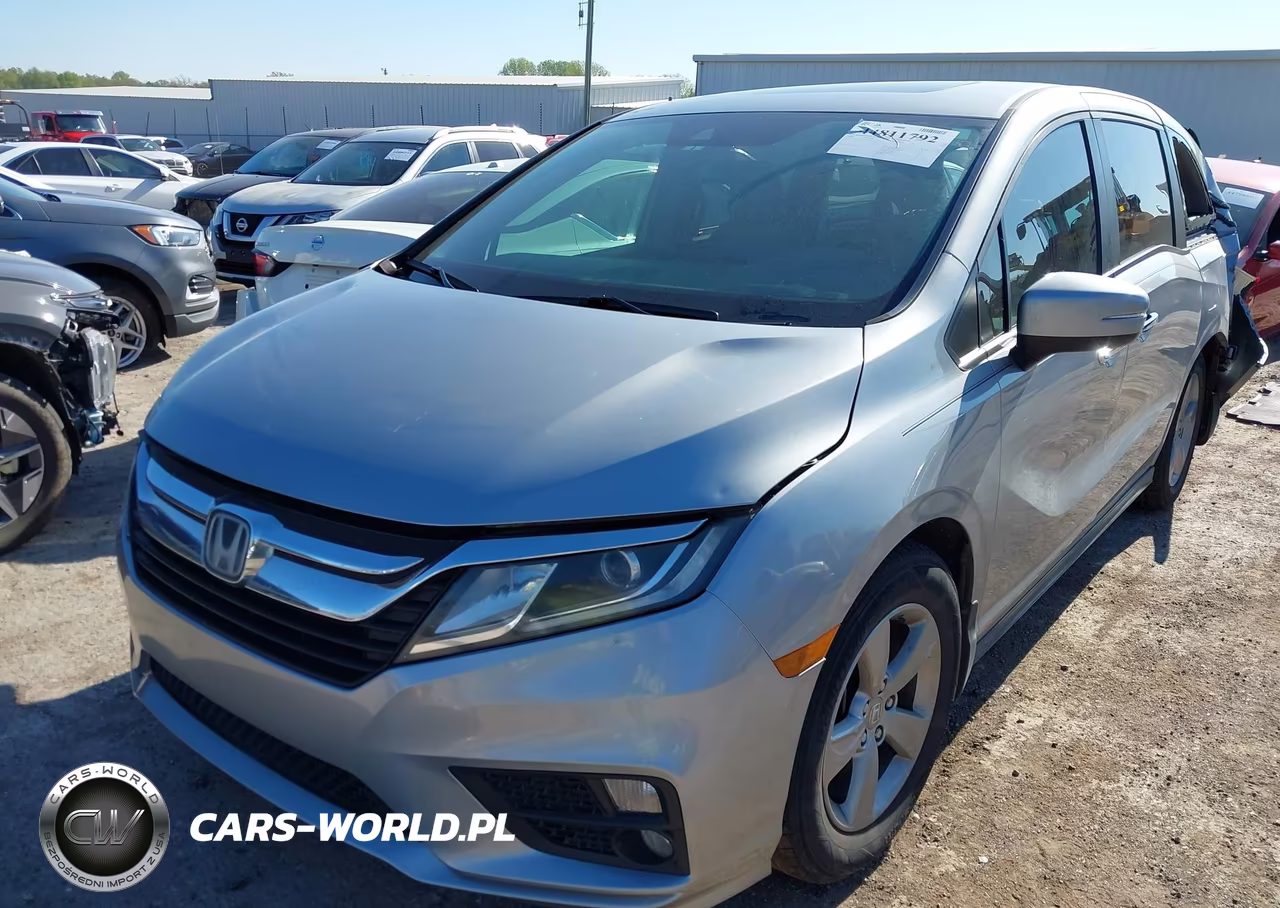 2019 Honda Odyssey Ex-L VIN:5FNRL6H7XKB055210 - 2