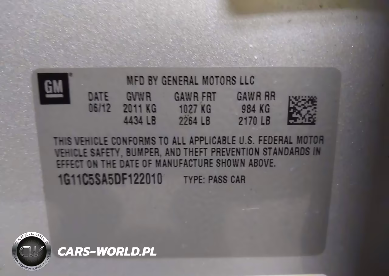 2013 Chevrolet Malibu 1Lt VIN:1G11C5SA5DF122010 - 9