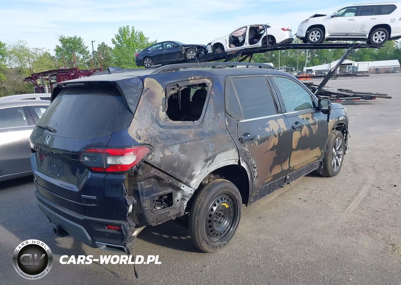 2025 Honda Pilot Touring VIN:5FNYG2H7XSB010194 - 4