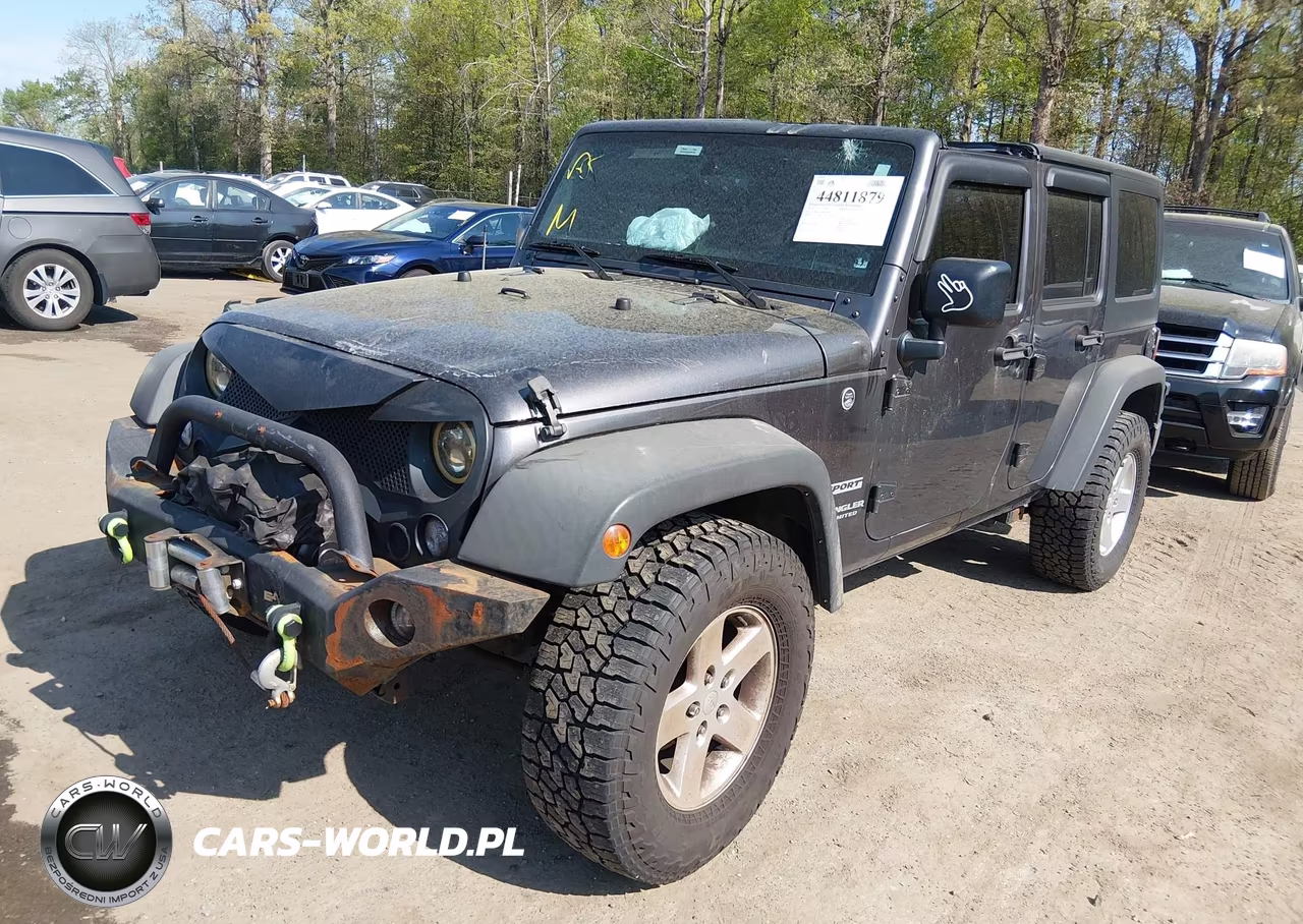 2016 Jeep Wrangler Unlimited Sport VIN:1C4BJWDGXGL206841 - 2