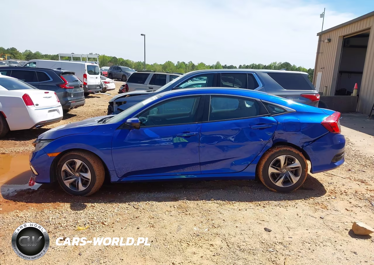 2019 Honda Civic Lx VIN:19XFC2F65KE024720 - 14