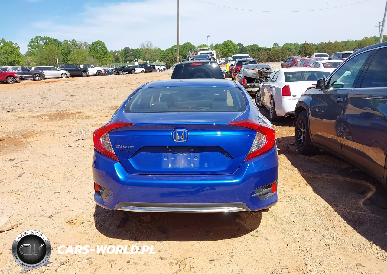 2019 Honda Civic Lx VIN:19XFC2F65KE024720 - 16
