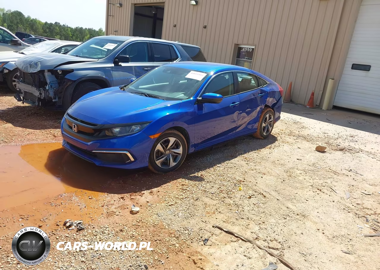2019 Honda Civic Lx VIN:19XFC2F65KE024720 - 2
