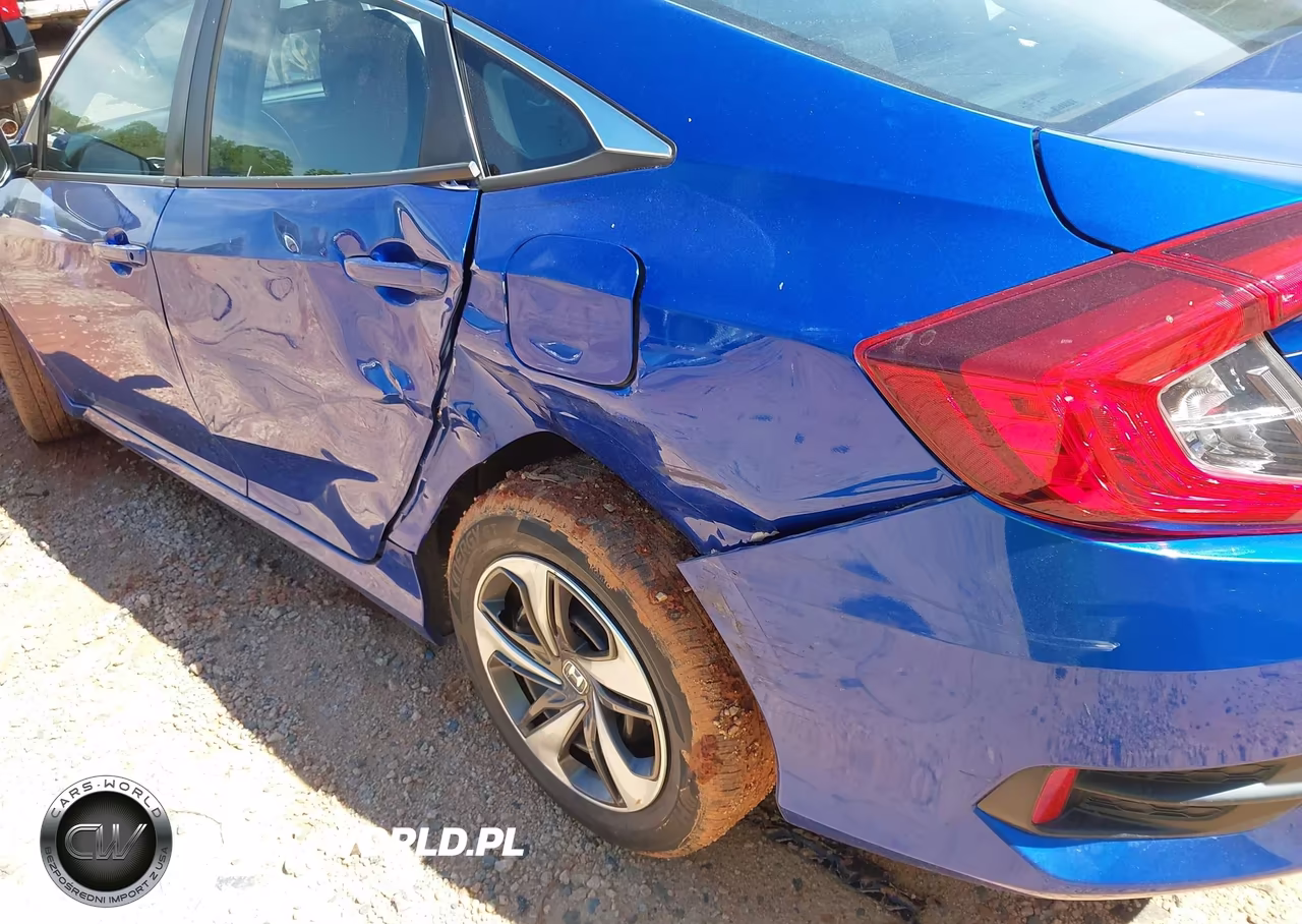 2019 Honda Civic Lx VIN:19XFC2F65KE024720 - 6