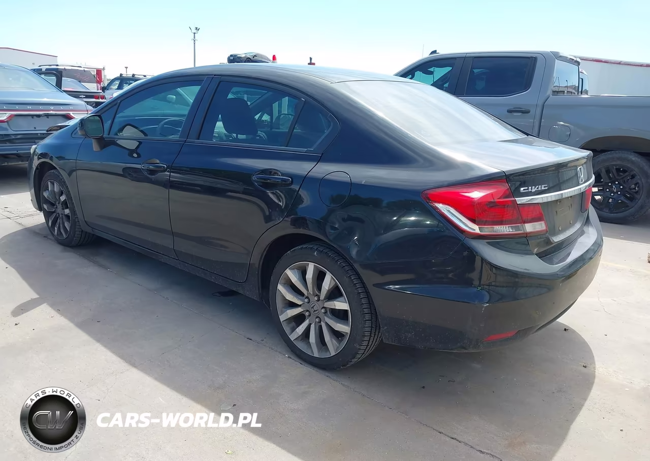 2013 Honda Civic Lx VIN:19XFB2F59DE083377 - 3
