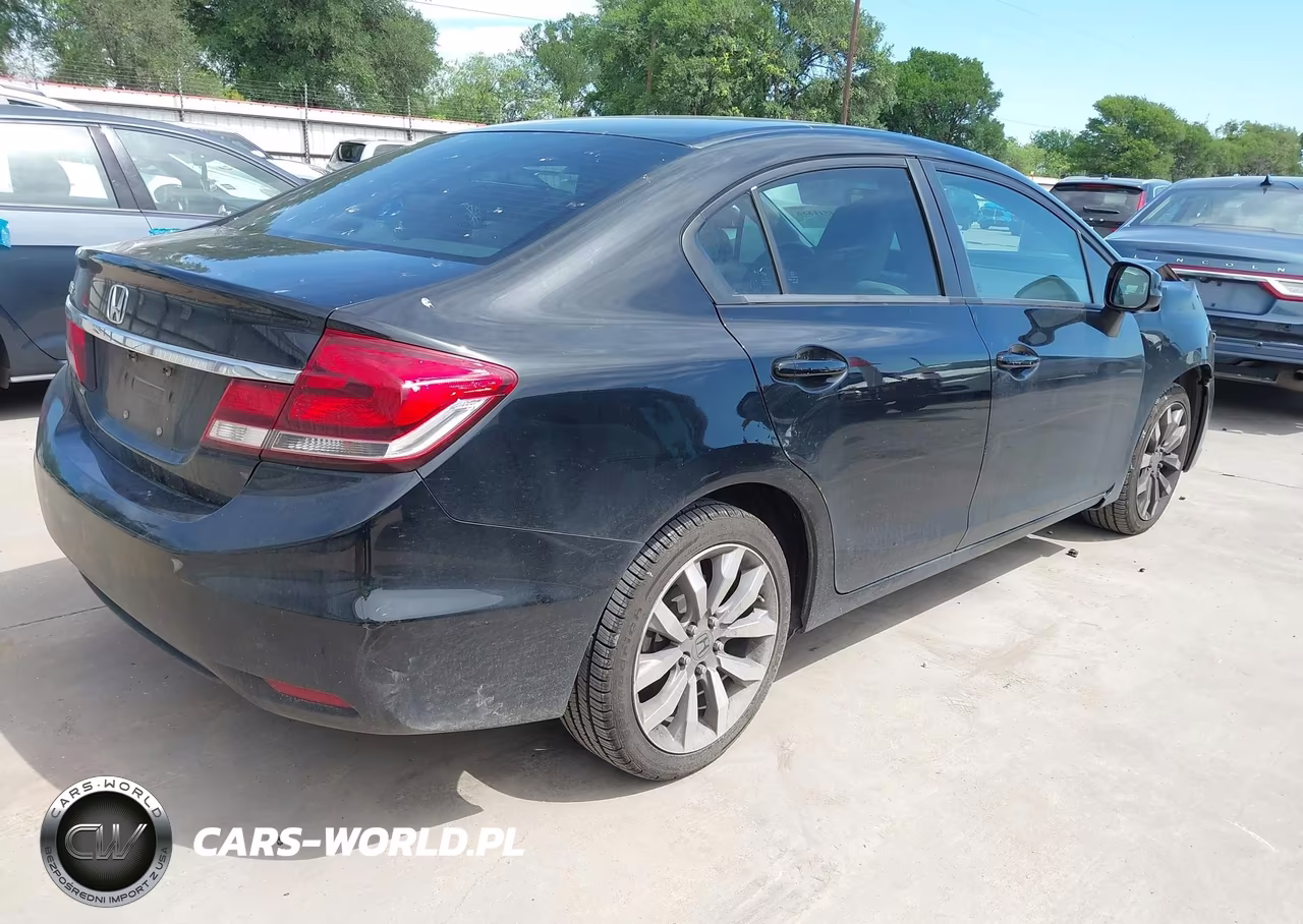 2013 Honda Civic Lx VIN:19XFB2F59DE083377 - 4