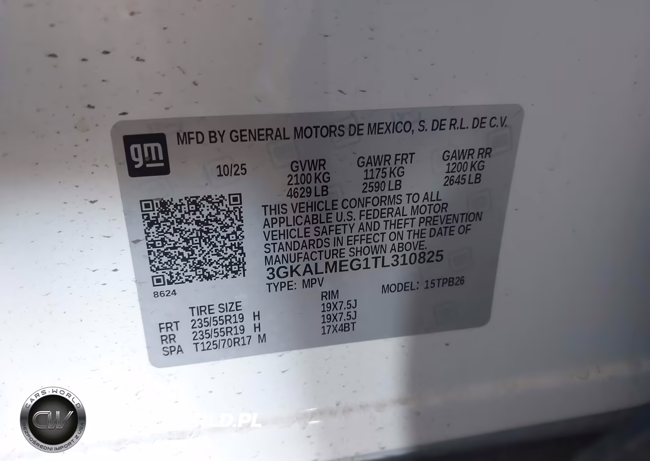 2026 GMC Terrain Fwd Elevation VIN:3GKALMEG1TL310825 - 9