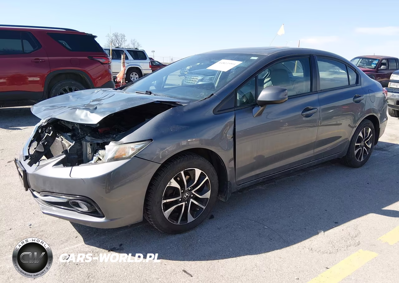 2013 Honda Civic Ex-L VIN:19XFB2F97DE072509 - 2