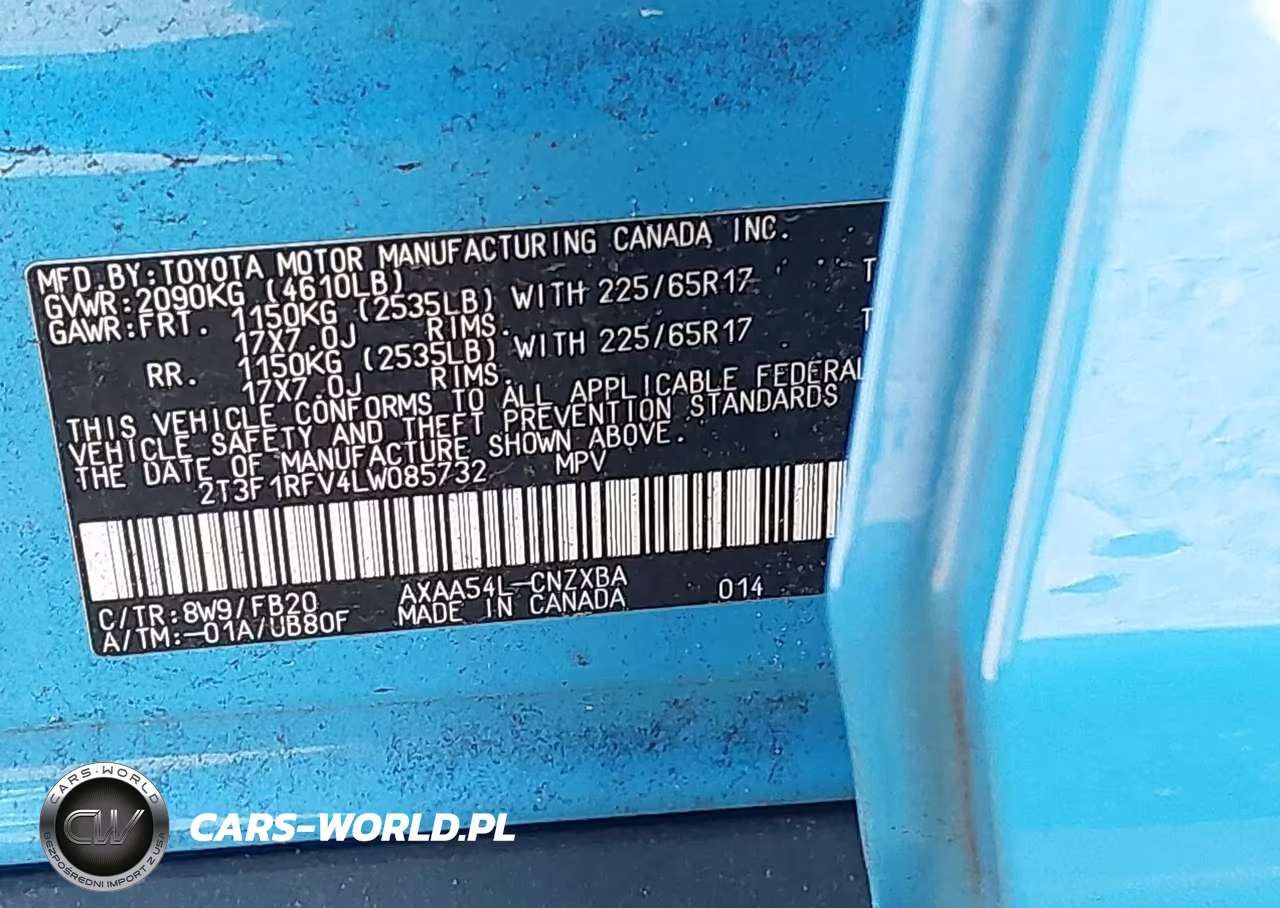 2020 Toyota Rav4 Le VIN:2T3F1RFV4LW085732 - 9