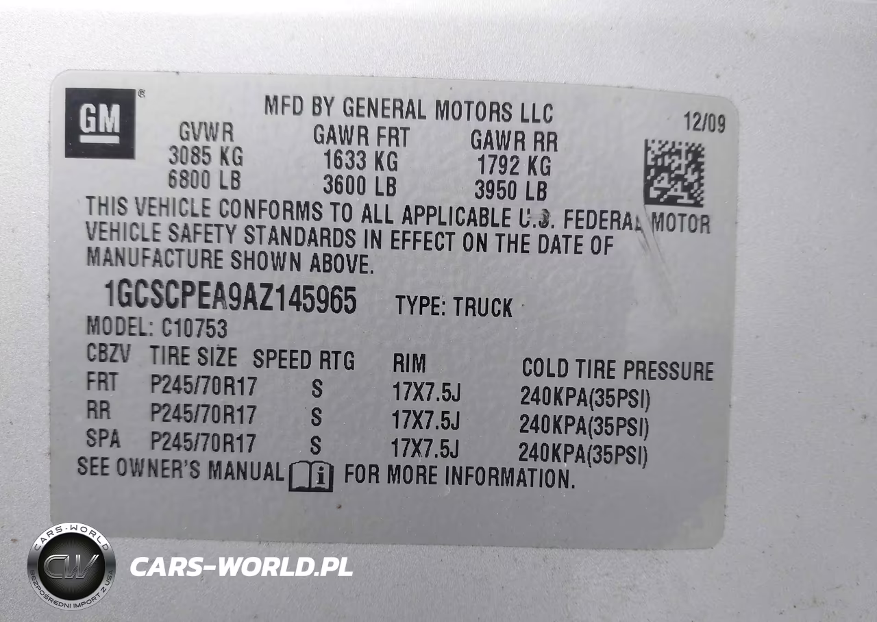 2010 Chevrolet Silverado 1500 Work Truck VIN:1GCSCPEA9AZ145965 - 9
