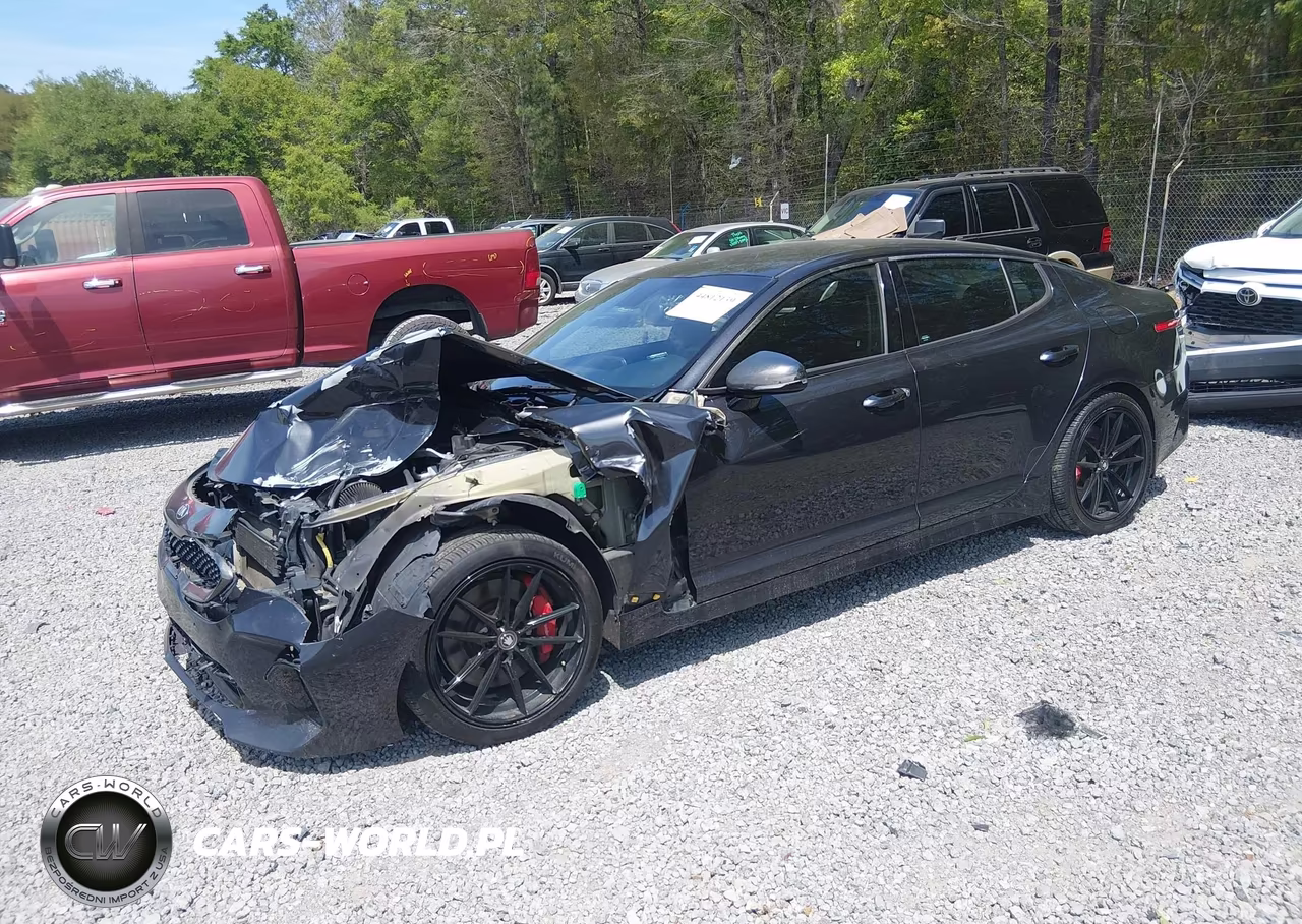 2019 Kia Stinger Gt VIN:KNAE35LC2K6059208 - 2