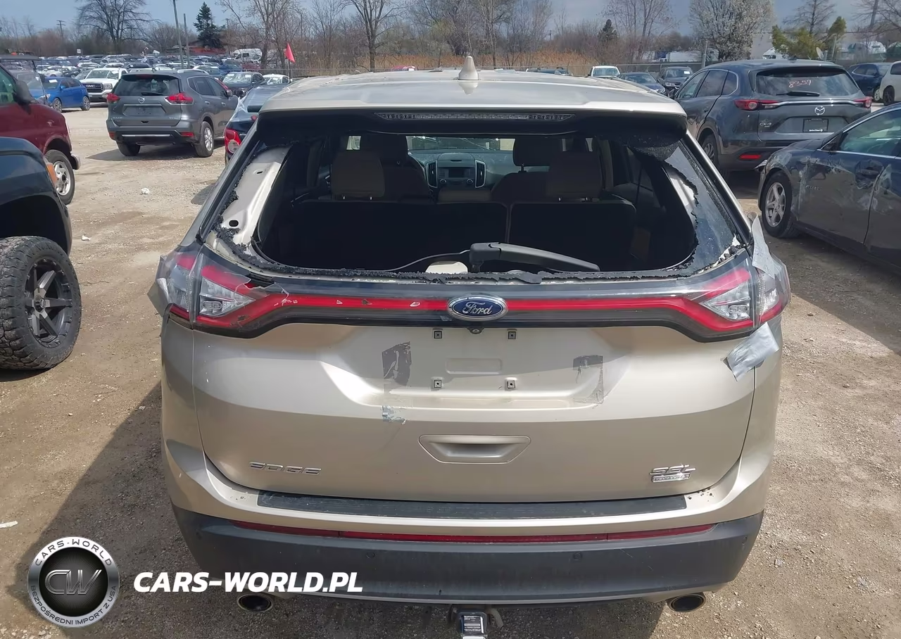 2017 Ford Edge Sel VIN:2FMPK3J96HBC16870 - 16