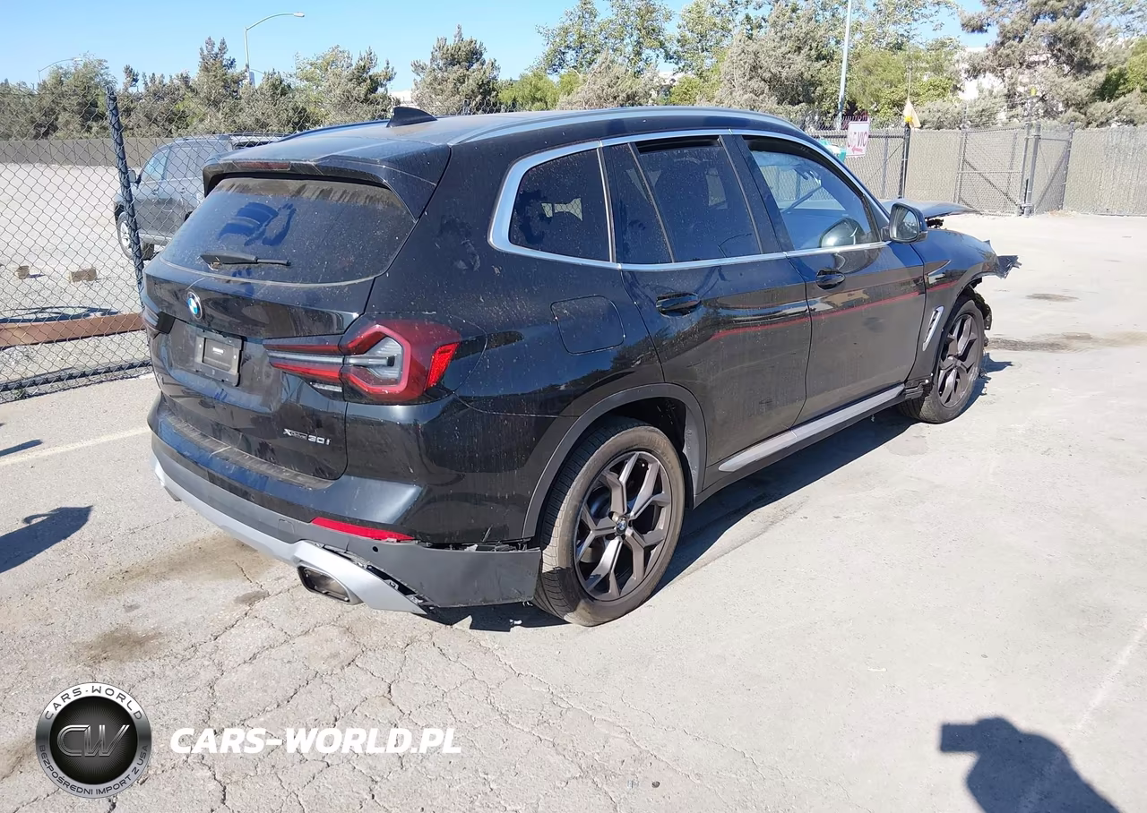 2022 BMW X3 xDrive30I VIN:5UX53DP09N9J61524 - 4