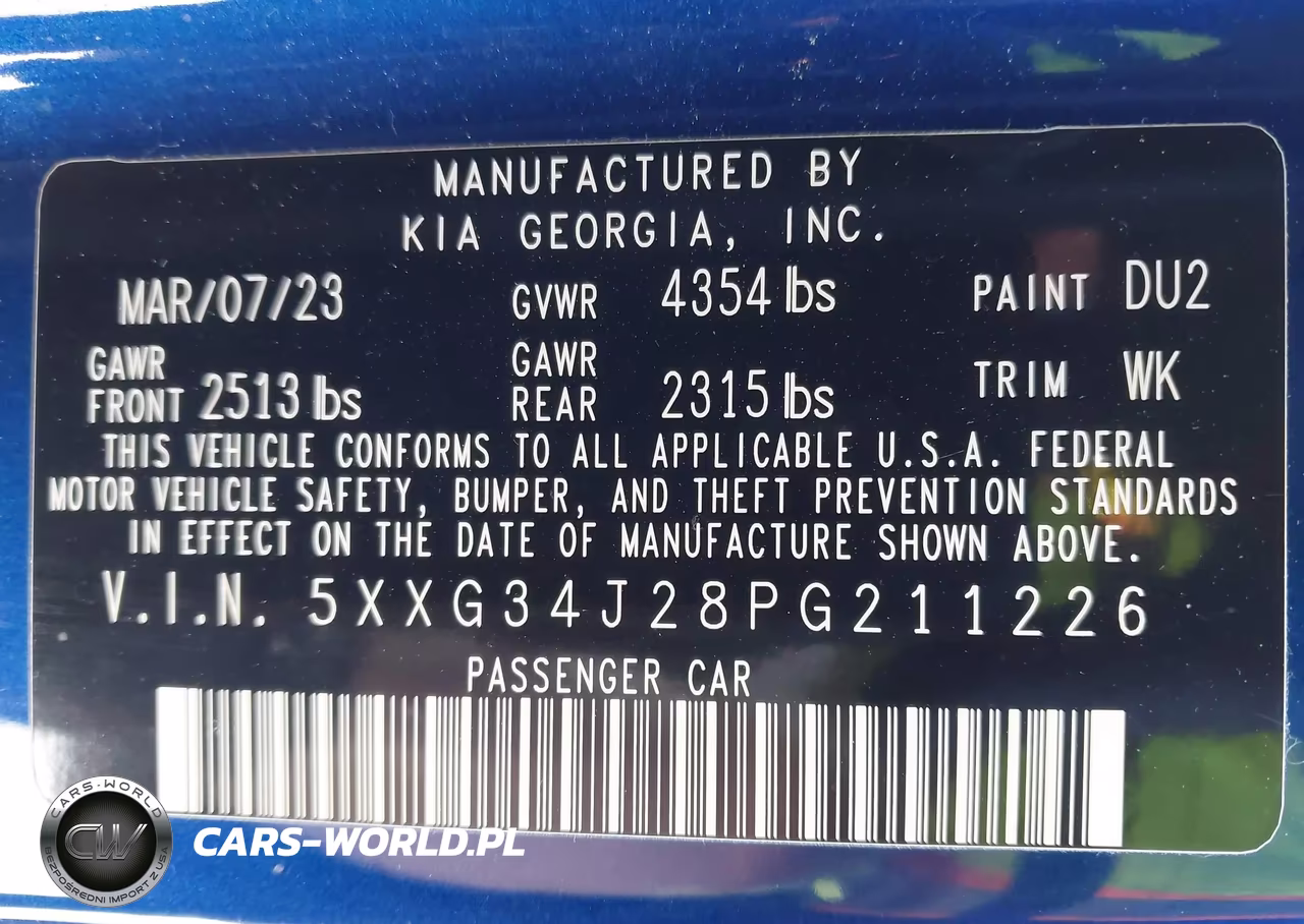 2023 Kia K5 Ex VIN:5XXG34J28PG211226 - 9