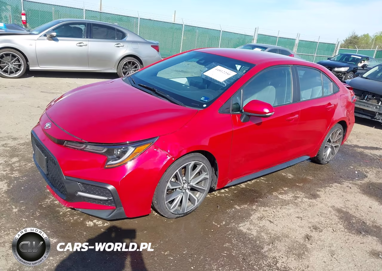2021 Toyota Corolla Se VIN:5YFS4MCE0MP079340 - 2